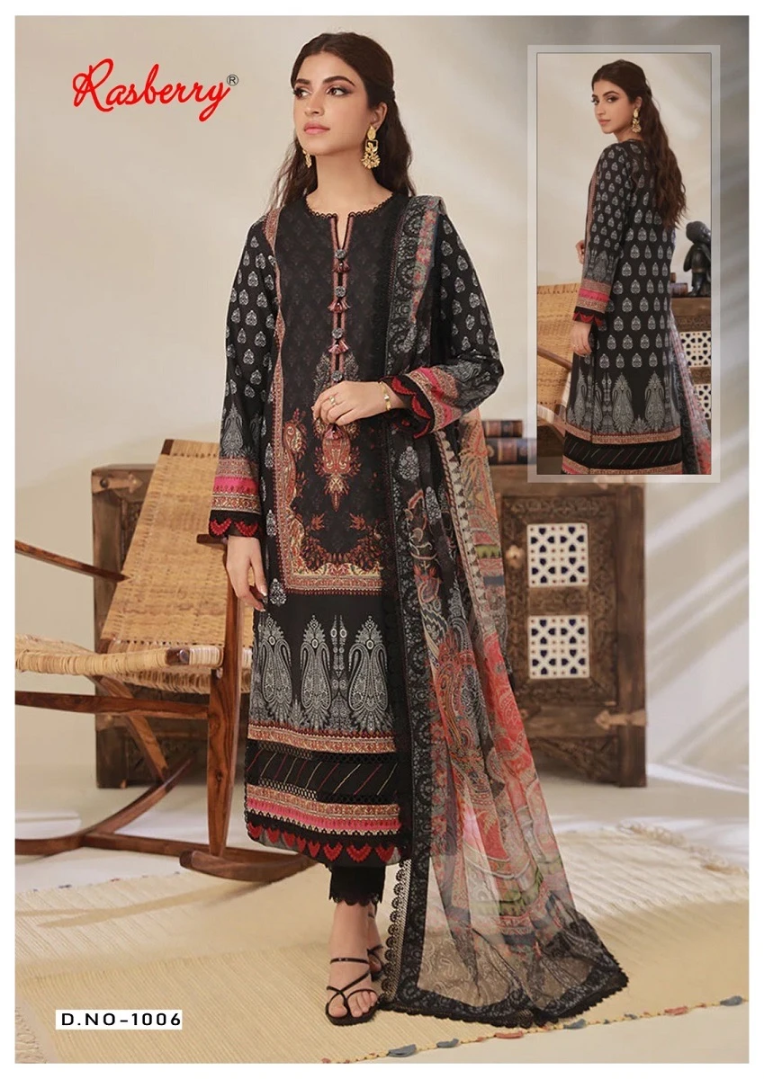 Rasberry Kesar Vol 1 Cotton Wholesale Readymade Salwar Suit Catalog — Wholesale Readymade Suit, MPA wholesale from Surat - Gallery Image 2